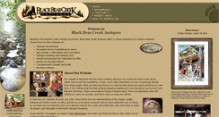 Desktop Screenshot of blackbearcreekantiques.com